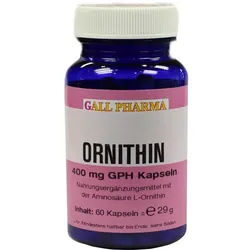 Ornithin 400mg Gph Kapseln 60 ST