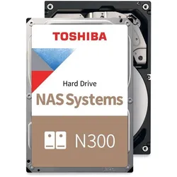 Toshiba HDD N300 NAS 3,5" 18TB Bulk (18 TB, 3.5"), Festplatte