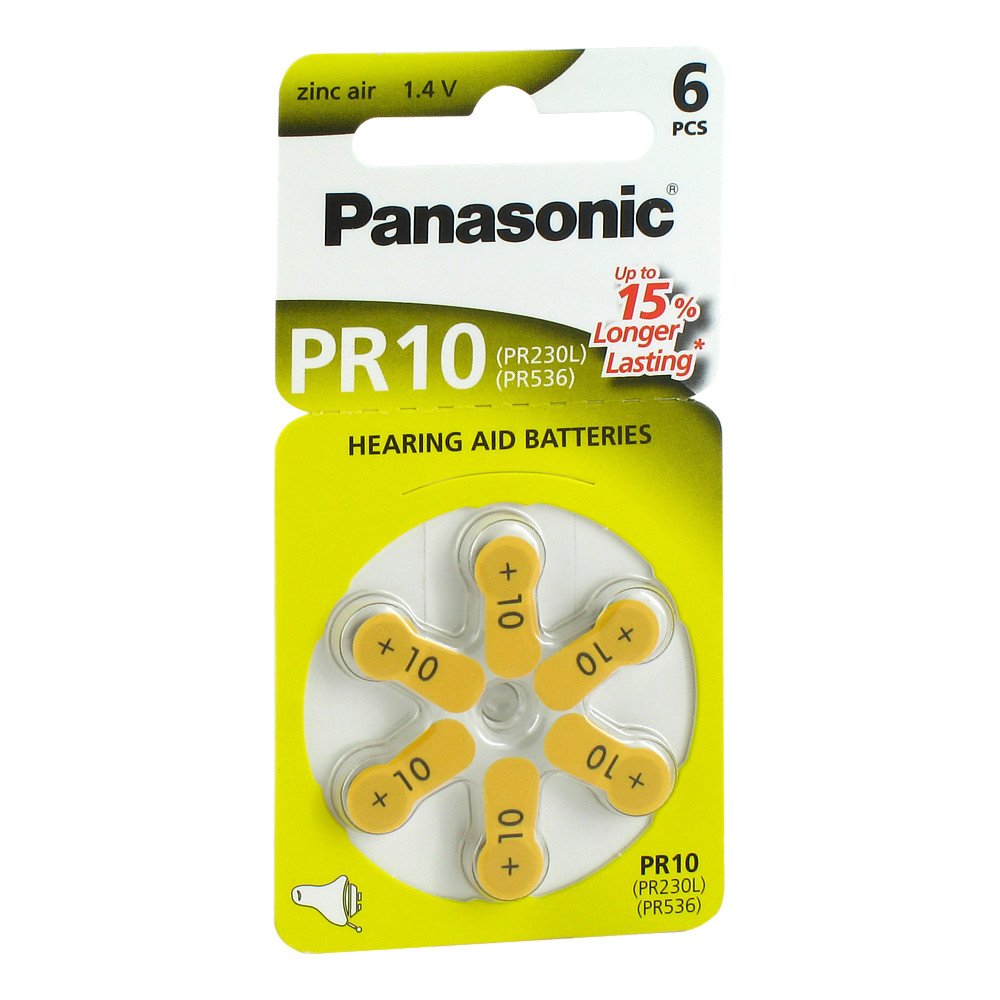 Vielstedter Elektronik Batterien für Hörgeräte Panasonic Pr 10 07193723