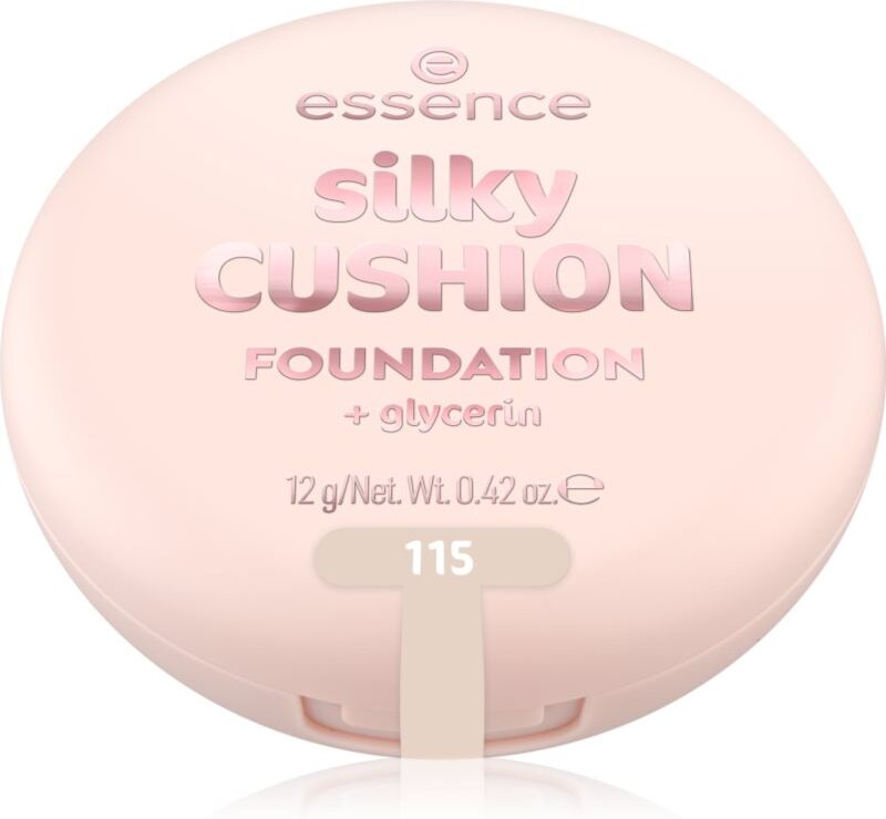 essence silky CUSHION FOUNDATION cushion foundation medium-coverage shade 115 12 g