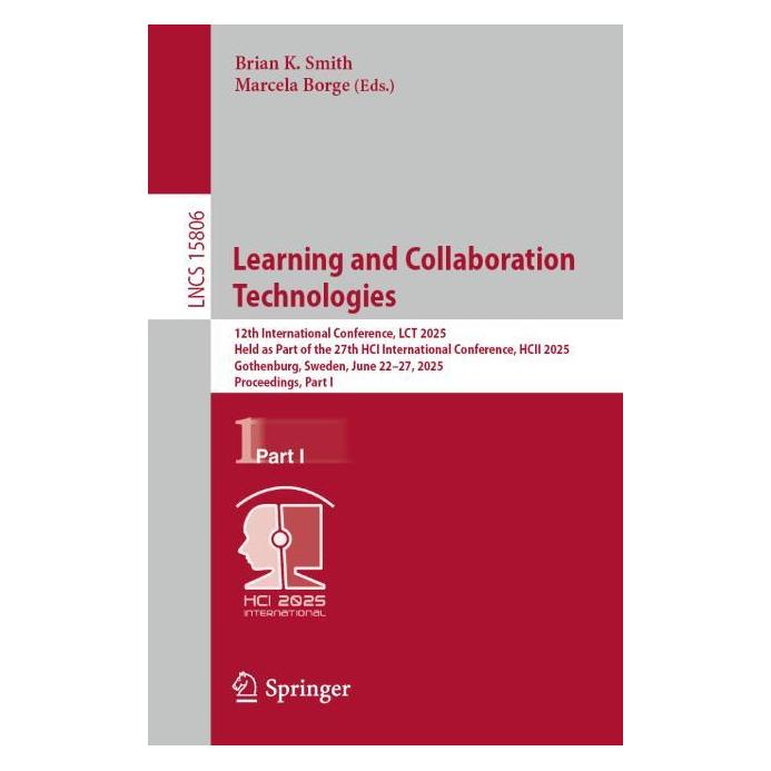Springer Learning and Collaboration Technologies (Englisch, Softcover, Brian K. Smith, Marcela Borge) (57905641)