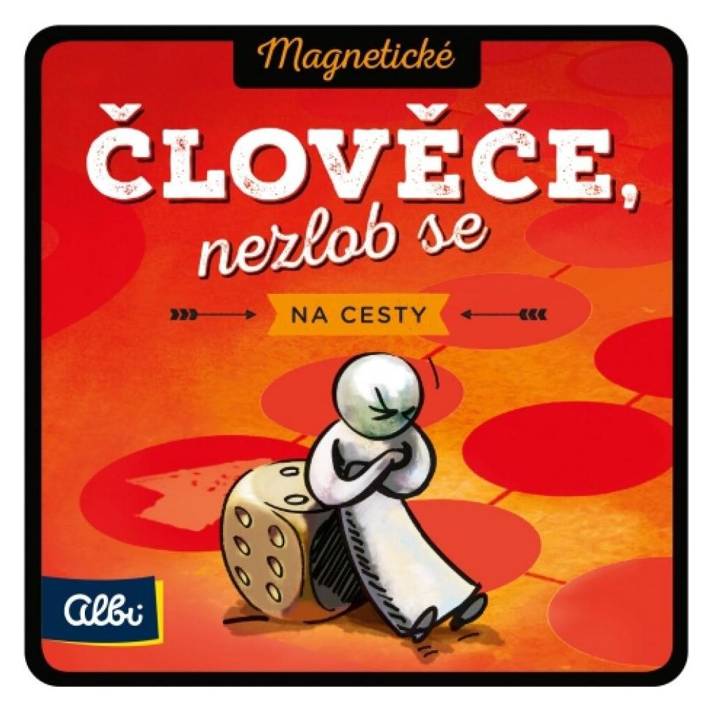 albi Na Cesty - Magnetisches Solitär / Spieldauer: 10+ Minuten / Spieleranzahl: 2 / ab 5 Jahren (2 Spieler) (93105)