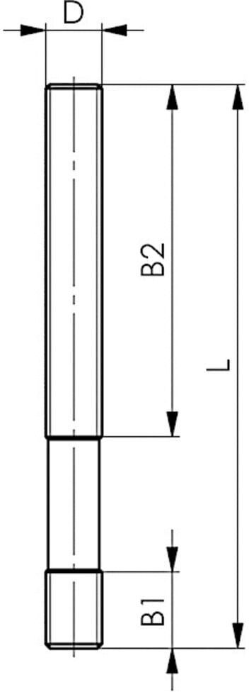 AMF Andrückschraube Zum Klemmen 2 (99028)