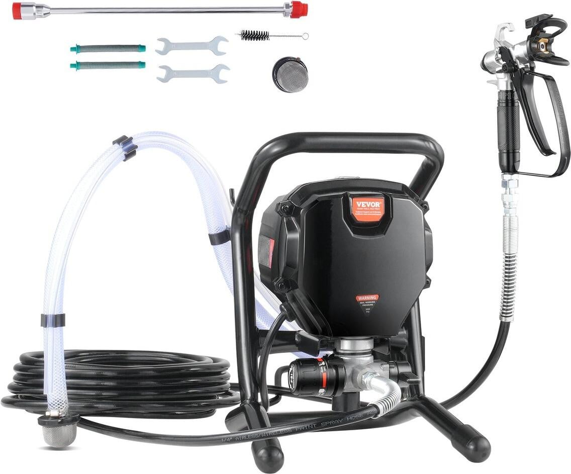 VEVOR Draagbare elektrische spuitmachine voor verf, 750W, 3000 PSI
