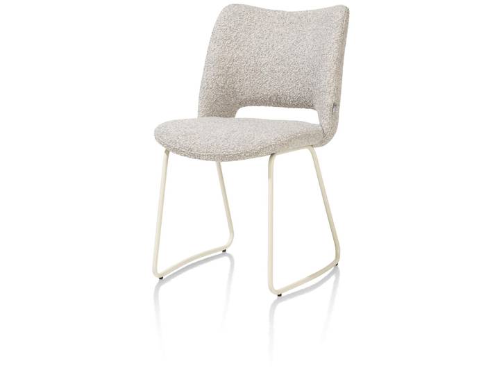 XOOON Kodi Esszimmerstuhl Brioni Boucle-Stoff/Metall