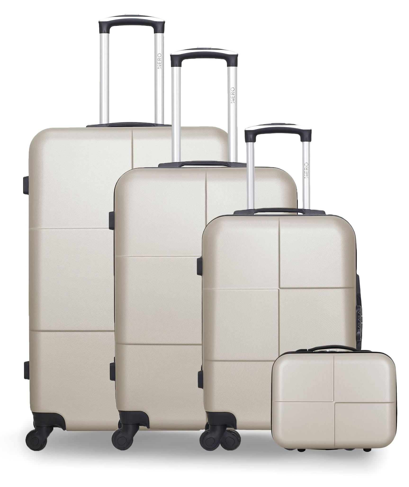 HERO - 4er-Set Koffer CORONADO-C 75 cm, 4 Rollen