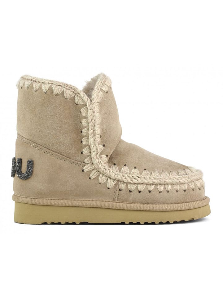 Mou Leder-Winterboots in Hellbraun - 37