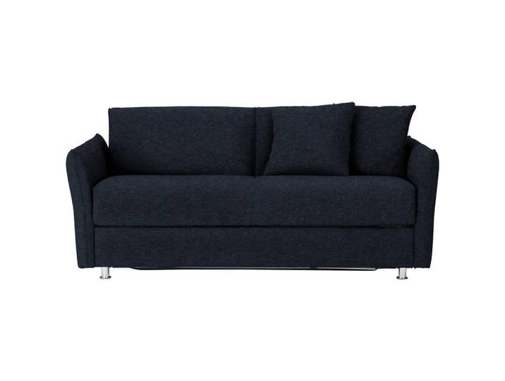 Bali Schlafsofa, Anthrazit, Metall, 194x85x100 cm, Textiles Vertrauen - Oeko-Tex®, Made in Germany, Oeko-Tex® Standard 100, Stoffauswahl, Wohnzimmer, Sofas & Couches, Schlafsofas