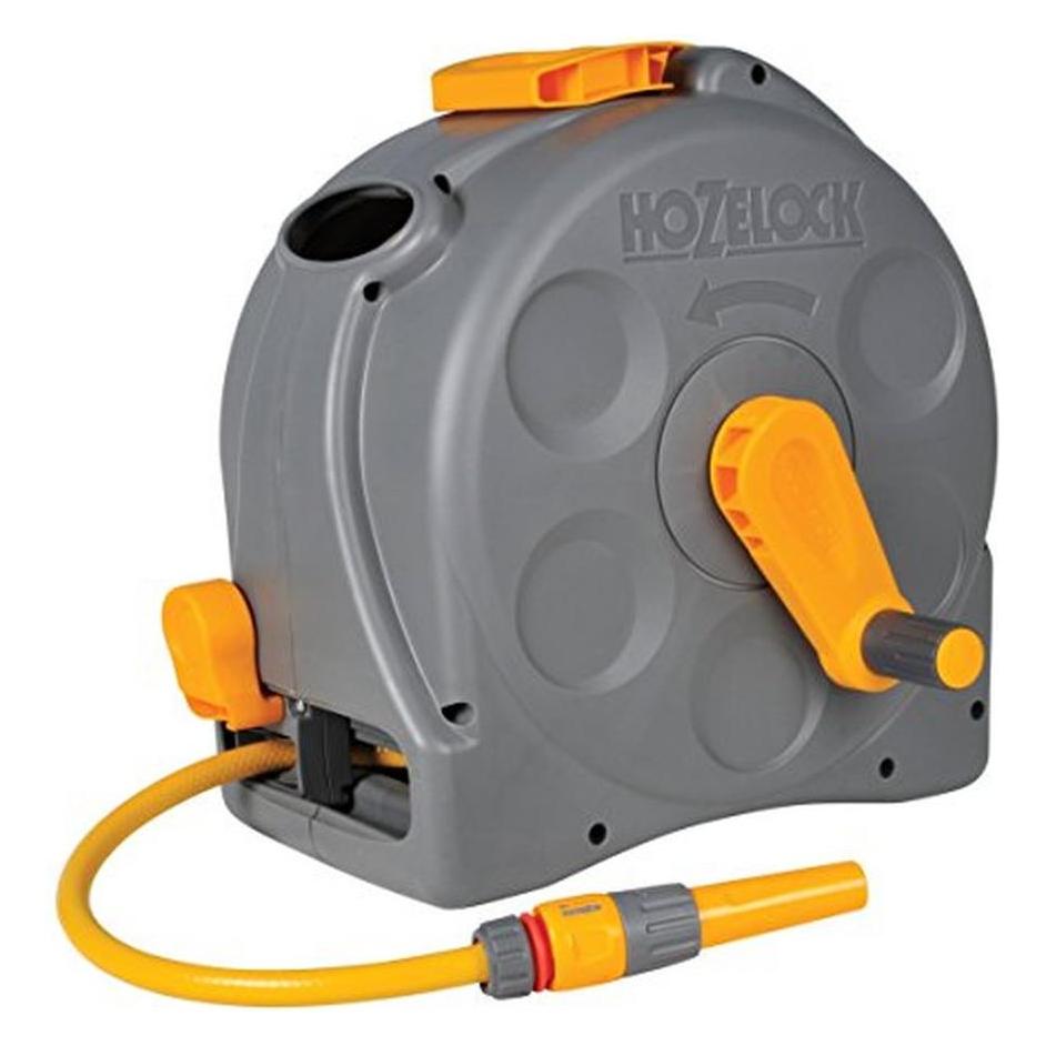 Hozelock Kompakte 2-in-1-Schlauchtrommel (25 m) (2415)