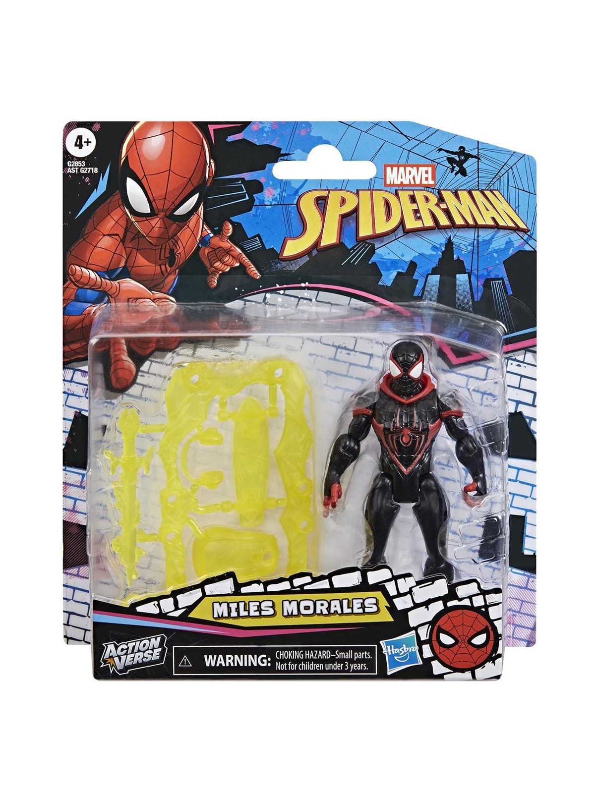 Marvel Spider-Man 4.5in Figure ActionVerse Miles Morales