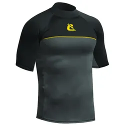 Cressi - Shield Rashguard Shirt - Herren - Farbe: Black/Grey - Größe: S/2