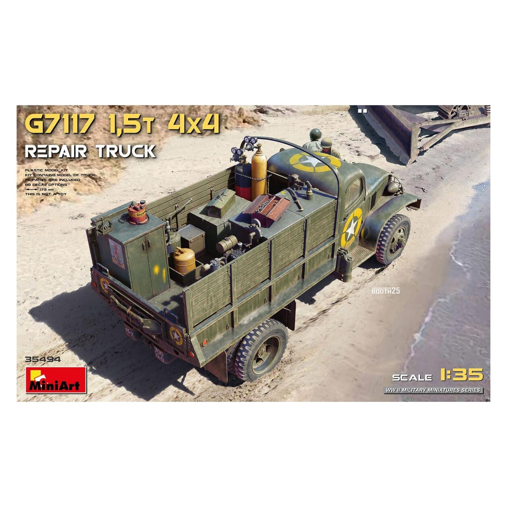 Mini art 1:35 US G7117 1,5t 4x4 Werkstatt-LKW (550035494)