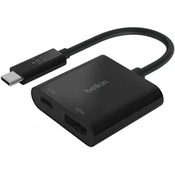 Belkin HDMI (Typ A) — USB Typ C (HDMI), Video Adapter, Schwarz