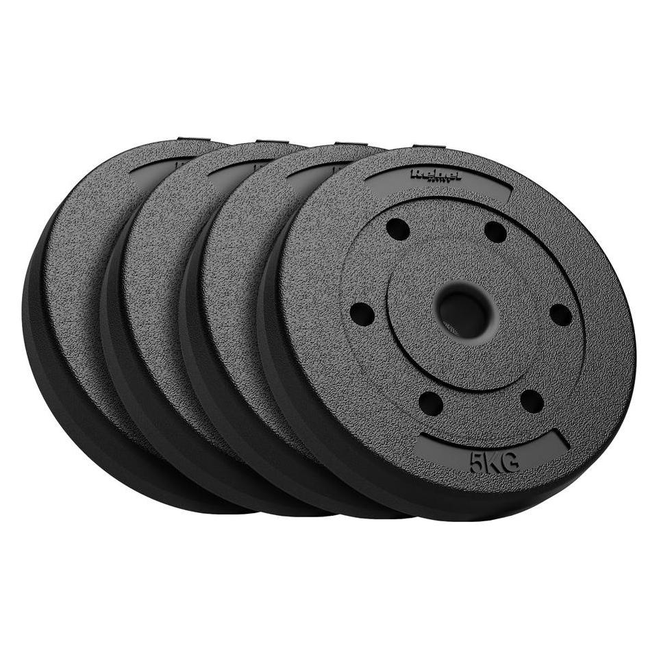 Rebel Bitumen-Gewichtssatz 4x5kg Loch 31mm ACTIVE (RBA-2102)