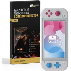 1x Panzerfolie für Nintendo Switch Lite Displayschutz Schutzfolie MATT ANTI-SHOCK/ ANTI-KRATZ/ ANTI-BRUCH/ ANTI-SCHMUTZ/ ANTI-REFLEX