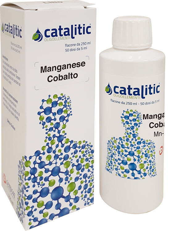 CEMON Srl Catalitic - Manganese Cobalto Mn-Co 250ml, Integratore Liquido, Minerali Essenziali
