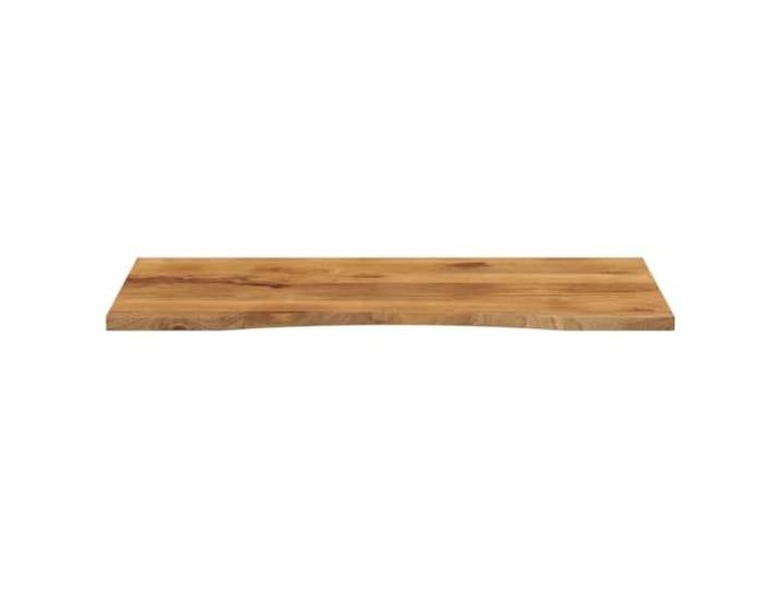 KTHLBRH Tischplatte 110 x 60 x 2,5 cm, Massivholz, Mango Leicht zu reinigende Oberfläche, rustikales Design, für Büro oder Mittagessen, naturbelassen