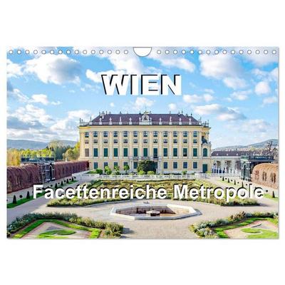 Wien Facettenreiche Metropole (Wandkalender 2027 DIN A4 quer), CALVENDO Monatskalender