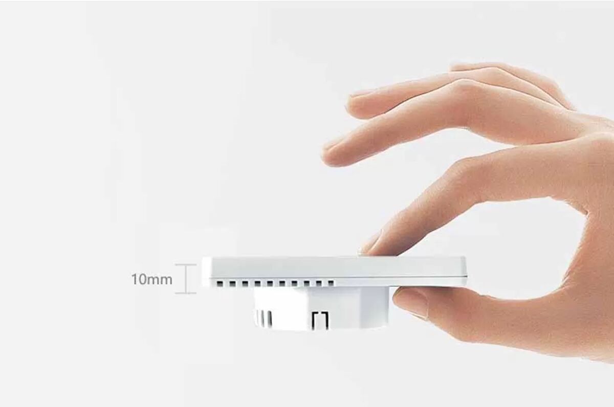 INF Zigbee Smart Thermostat für elektrische Fußbodenheizung mit externem Sensor Weiß