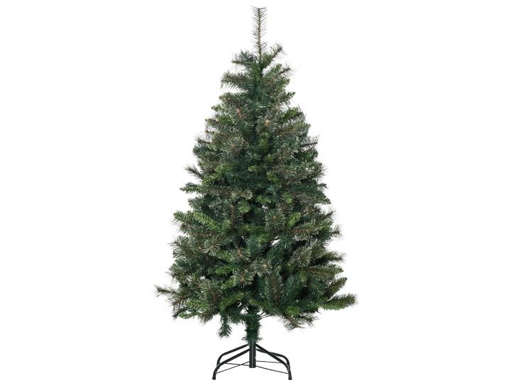HOMCOM Sapin arbre de Noël artificiel 150 cm 665 branches + support pied vert