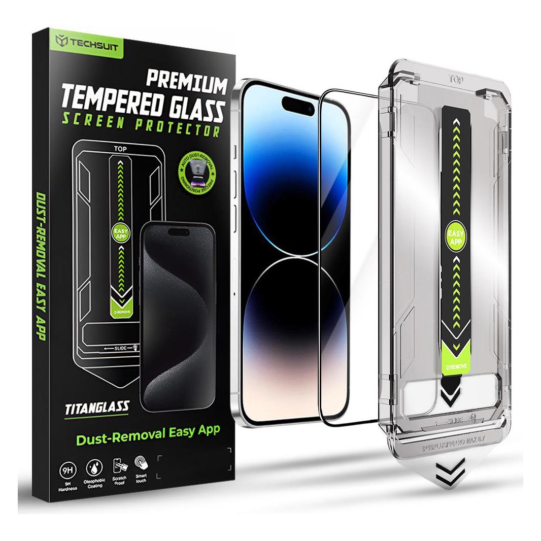 Techsuit TitanGlass FullCover (Apple iPhone 14 Pro) (58823594)