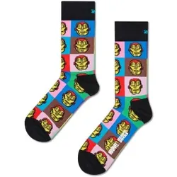 Happy Socks Marvel Iron Man Sock Schwarz Baumwolle Gr 36/40