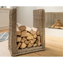 die Faktorei »Kaminholzregal« Kubu Rattan