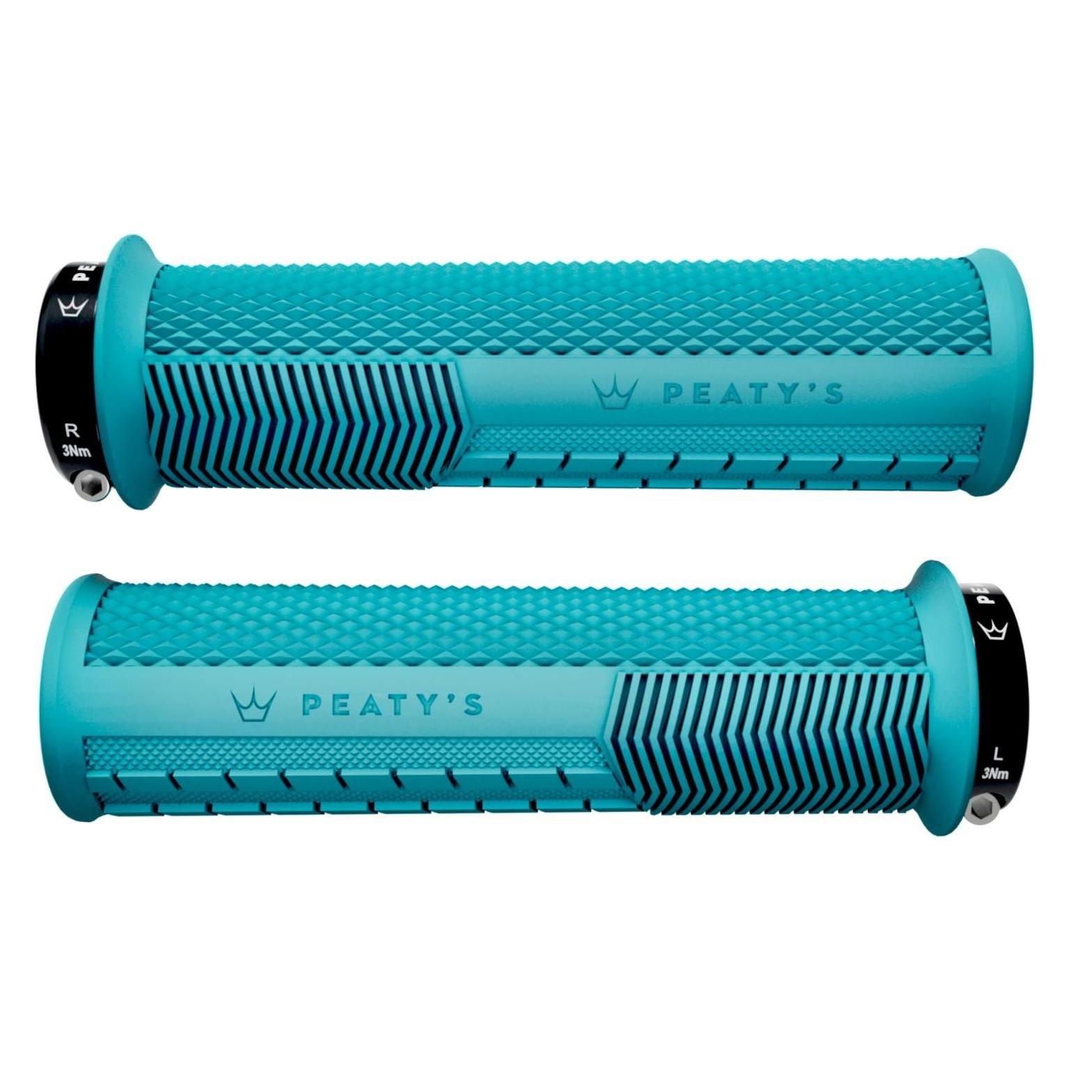 Peaty's Monarch Grip Knurl Thick (PGM-KNL-THK-TRQ)
