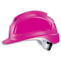 uvex pheos B-WR Schutzhelm mit Lüftung - mit Drehradsystem - langer Schirm gelb 52 cm - 61 cm - 9772730 - gelb
