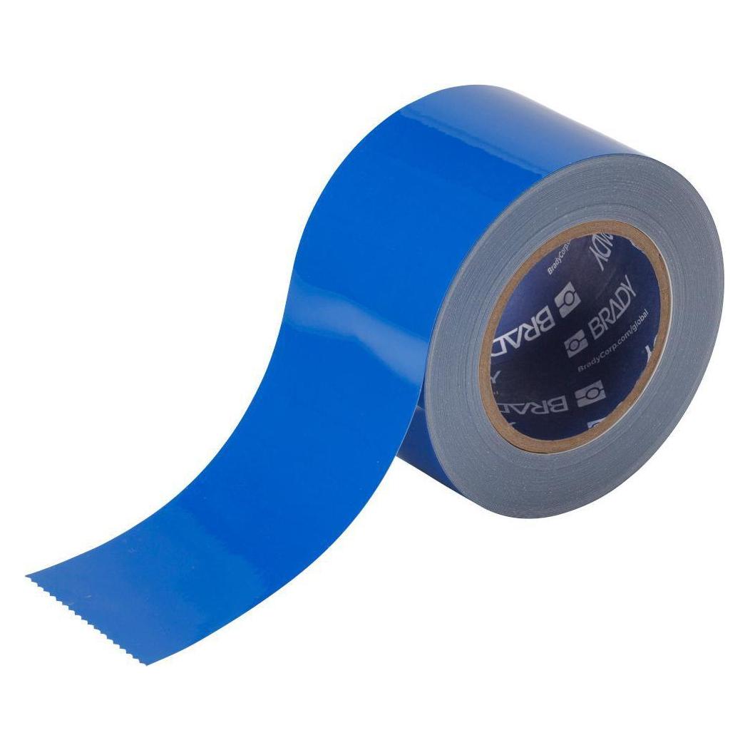 Brady B-514, ToughStripe, Bodenmarkierbänder, Polyester, blau, 76,2mm x 30m (76.20 mm) (104344)