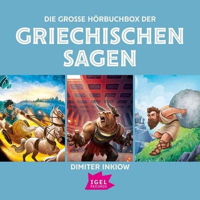 Die große Hörbuchbox der griechischen Sagen - Dimiter Inkiow,Susanne Inkiow, Audio, 9783985210619