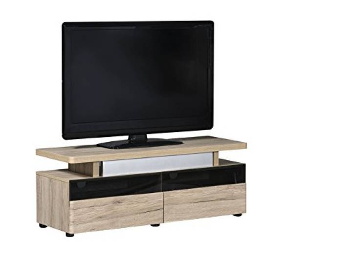 Amazon Marke - Movian Spey - TV-Board für Fernseher bis 55 Zoll , 120 x 42 x 45 cm, San Remo-Eicheneffekt