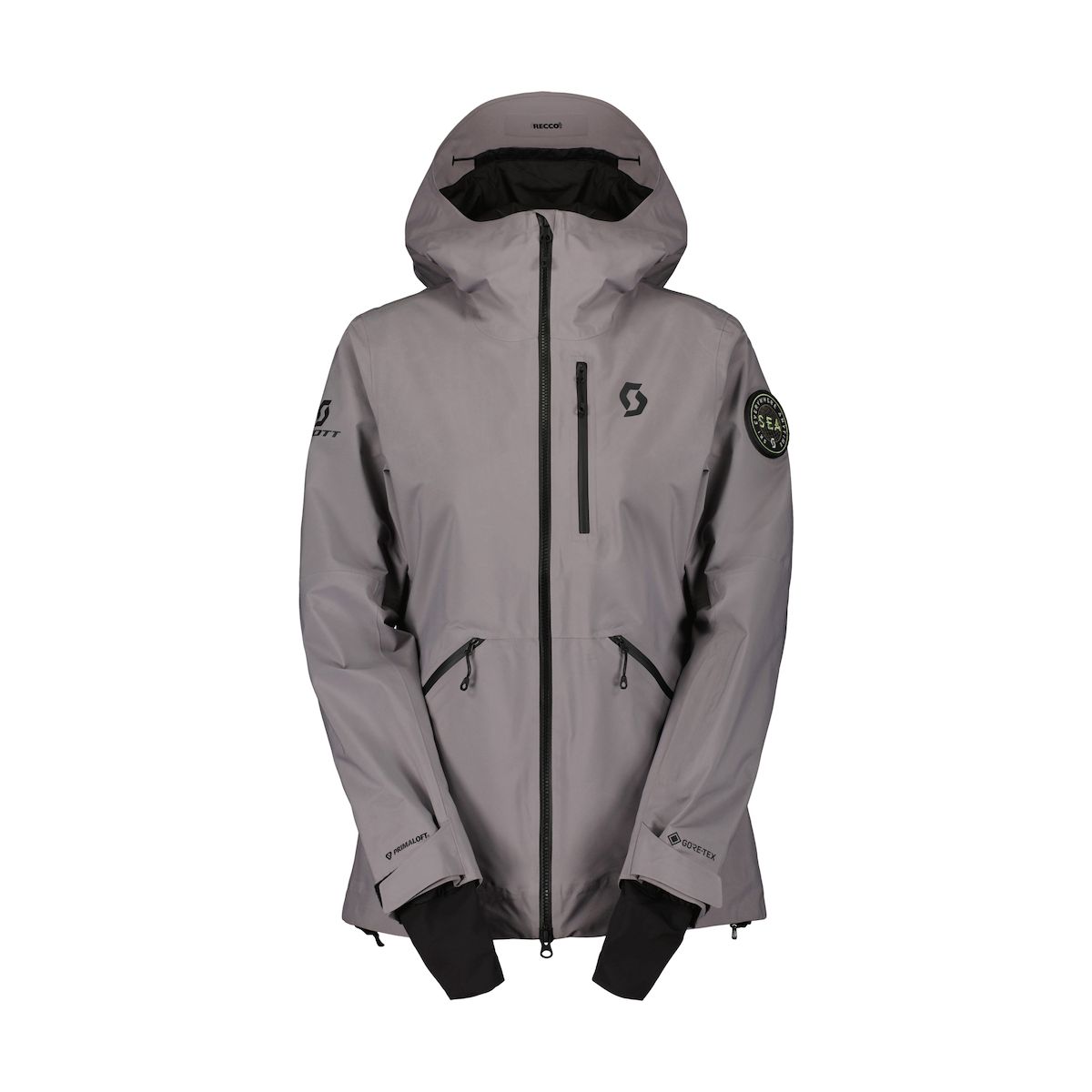 Scott Jacket W's Vertic GTX 2L PL evening grey (8135) XS 4228968135004
