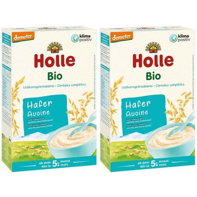Holle Babybrei Haferflocken Bio 250 g x2 2x250 Pulver