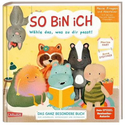 So bin ich - Neue Fragen und Abenteuer mit deinen tierisch besten Freunden, Gebundene Ausgabe von Marisa Hart, Carlsen, 978-3-551-19168-7