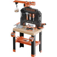 Black+Decker Werkbank mit Kran, Kinderwerkzeug
