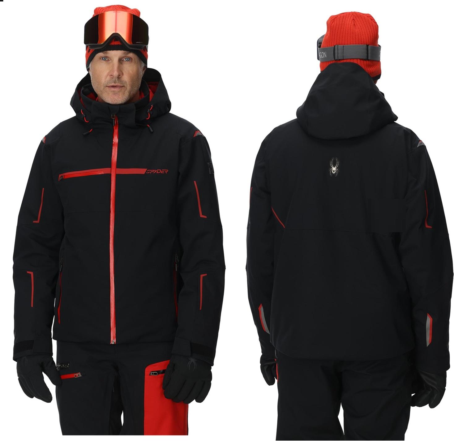 Spyder Titan Jacket Herren Skijacke Winterjacke 38SA075404 BLK5 : XL