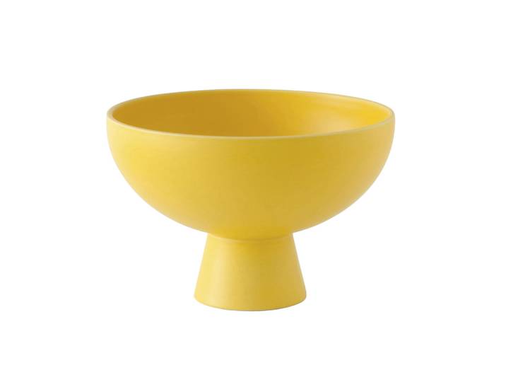 raawii - Coupe Strøm - Jaune - Céramique - Designer Nicholai Wiig-Hansen