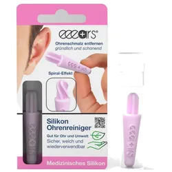EEEARS Ohrenreiniger wiederverwendbar pink