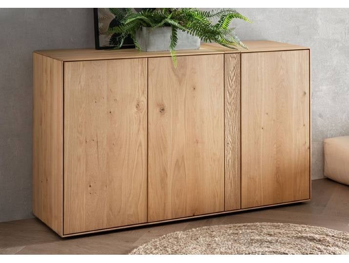 Sideboard 133x80cm 'Kingston' Wildeiche massiv