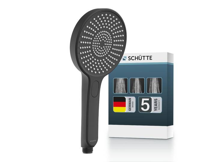 KARIBIK Handbrause, Schwarz matt
