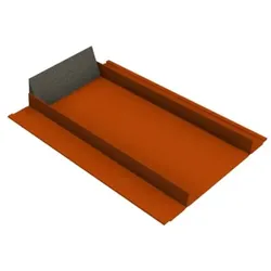 SL Rack SLRA Metalldachplatte SL Alu M, Ziegelrot RAL 8004