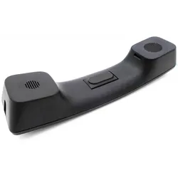 OpenScape CPX10 CP110 CP210 CP410 CP710 G2 PTT Push to talk Hörer Handapparat Handset schwarz mit Mitel Logo V38140-H-X134-PTT