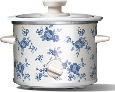 COOK WITH COLOR 2QT Mini Electric Round Slow Cooker