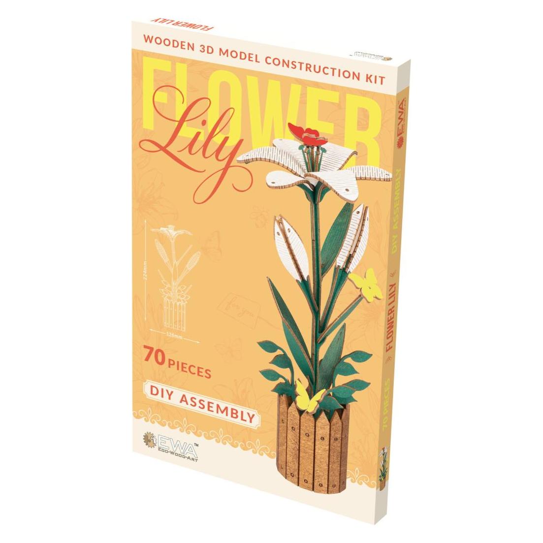 Eco Wood Art Lily (65858235)