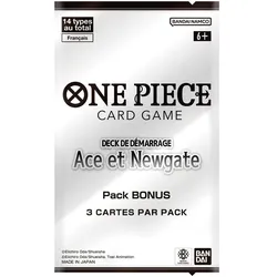 Bandai Namco Toys & Collectibles One Piece Card Game - Deck de démarrage EX ST-22 Ace et Newgate (Französisch, Deck)