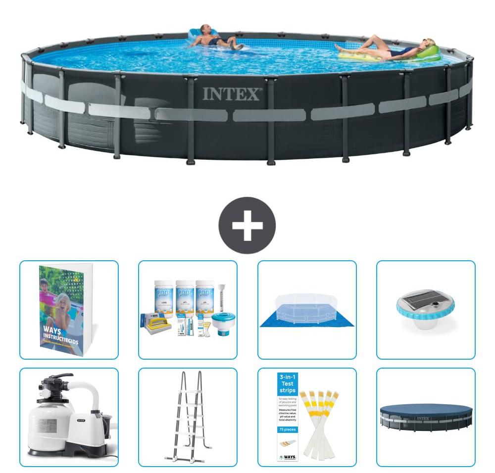 Ultra XTR Pool Rund - 732x132 cm - 7-teilig S576
