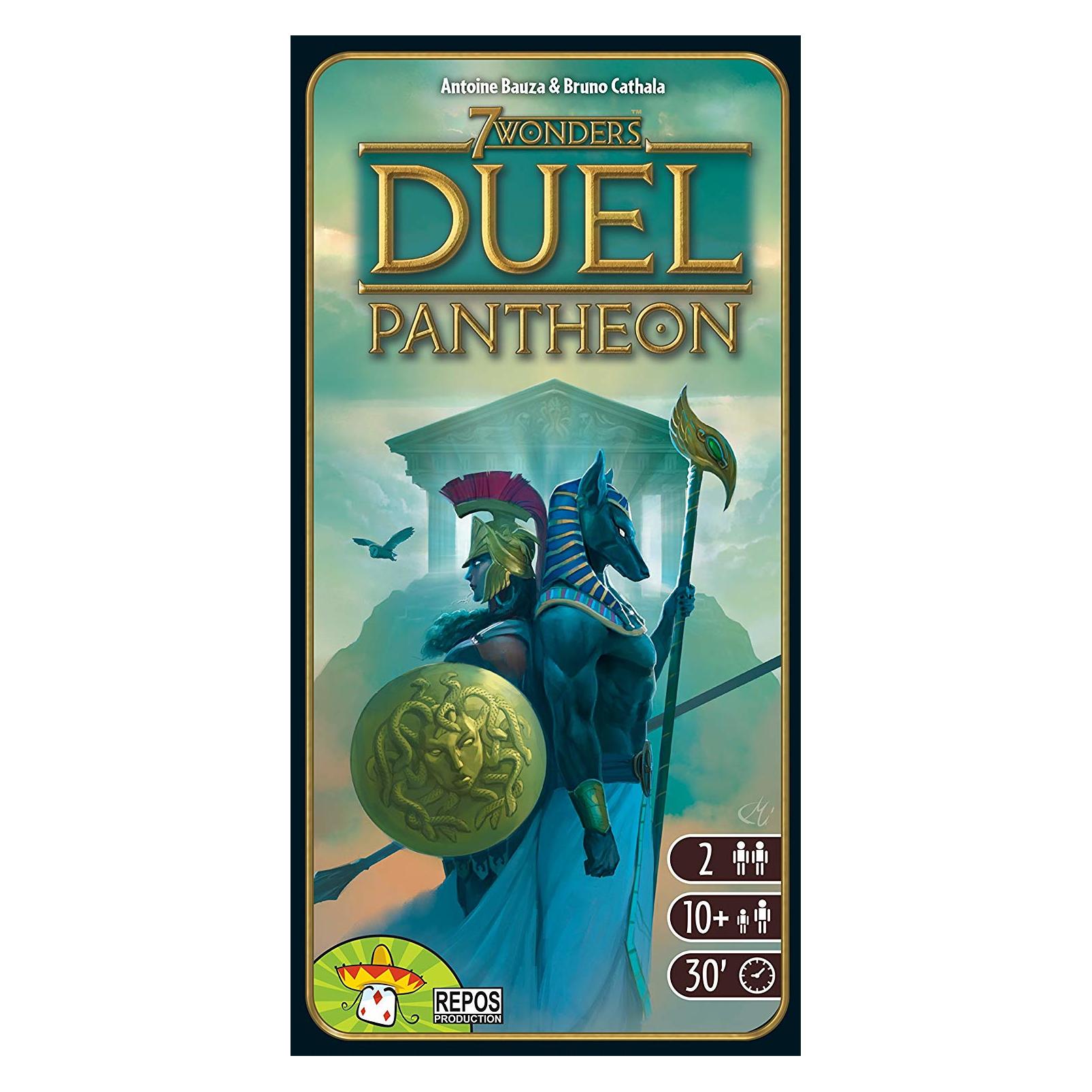 Repos Production 7 Wonders Duel Pantheon extension (Französisch, 2 Spieler) (RP7DU02)