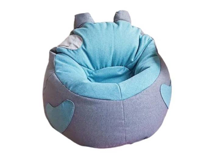 Xumh2024-3 Sitzsack Faules Sofa, Sitzsack, Einzelschlafzimmer, Boden, kleine Wohnung, Freizeit, Balkon, Stuhl(Blue)