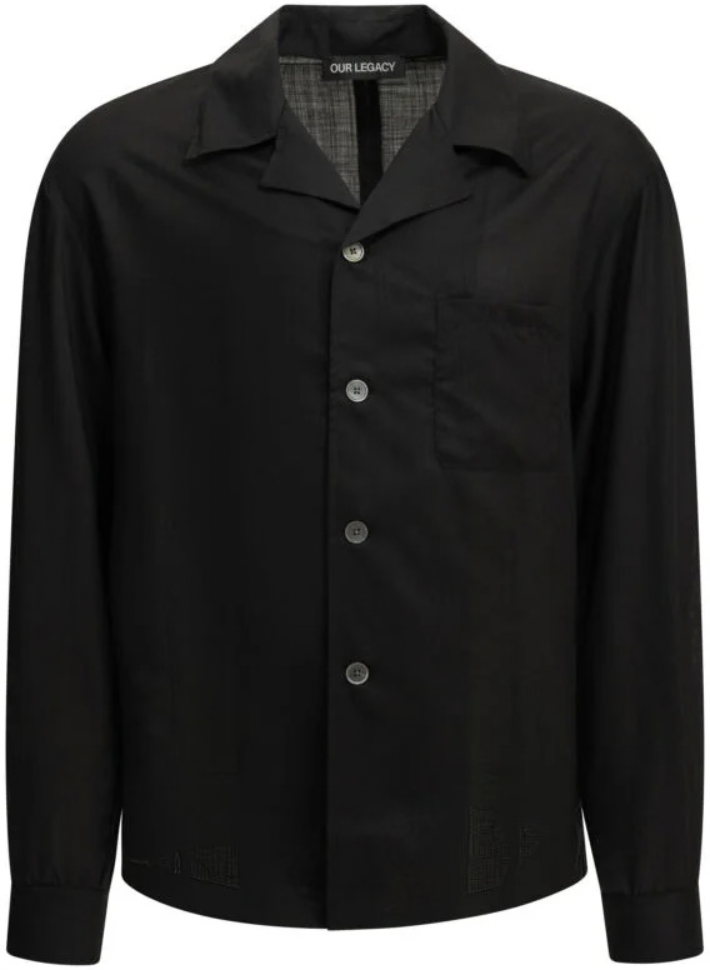 OUR LEGACY chemise homme noir Noir 52